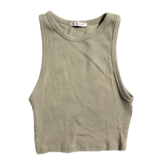 Zara Ribbed Tank Top - Picture 7 of 7